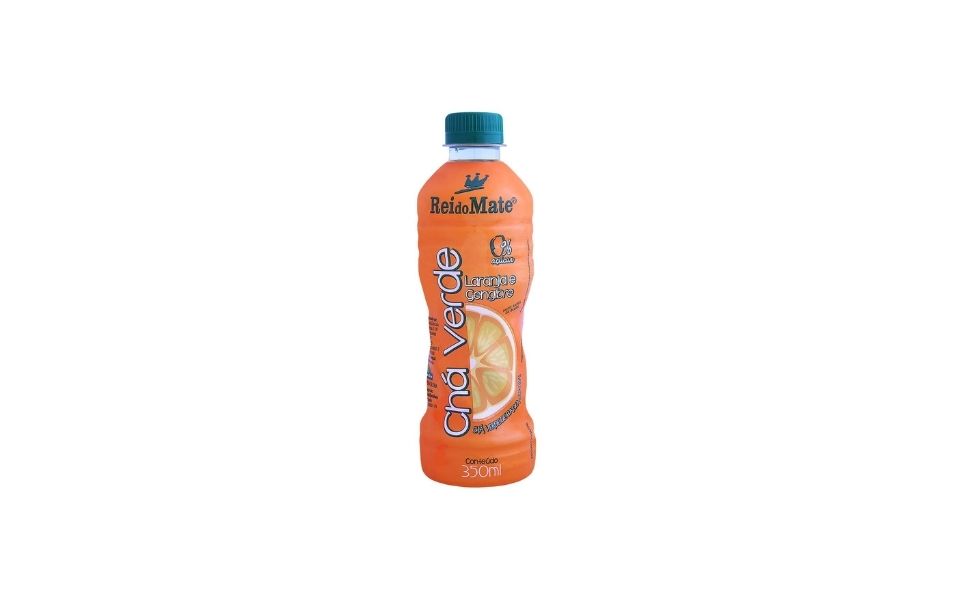 CHA VERDE LARANJA E GENGIBRE 6 X 350ML