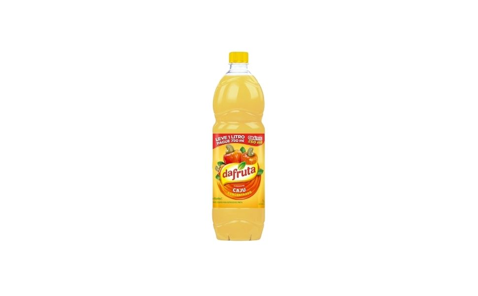 CONC. LIQUIDO P/ REFRESCO CAJU PROMO DAFRUTA 1L