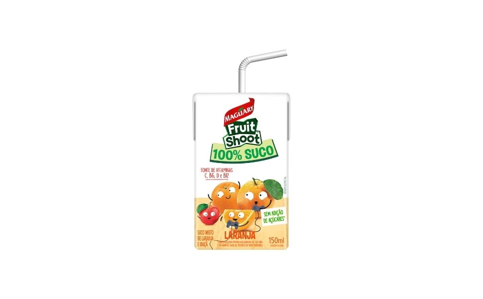 MAGUARY FRUIT SHOOT SUCO 100% LARANJA 150 ML