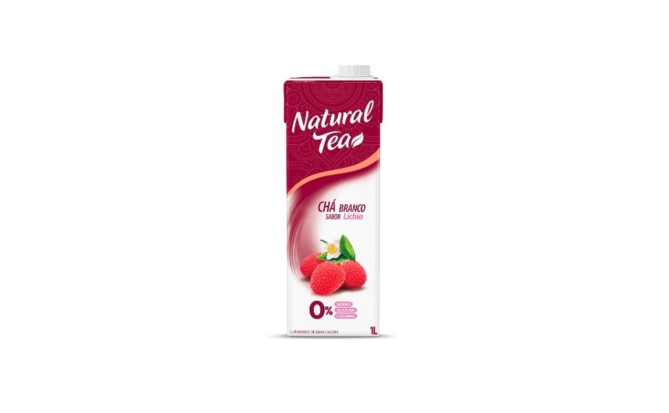NATURAL TEA CHA BRANCO C/ LICHIA 1L