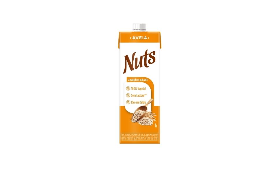 NUTS ALIMENTO COM AVEIA ZERO 12X1000ML