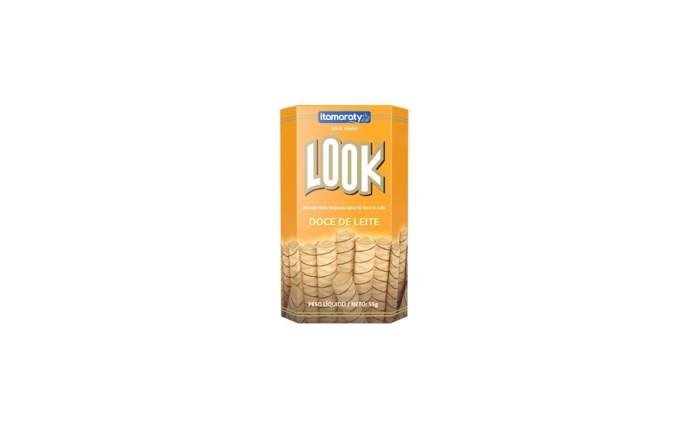 STICK LOOK WAFER DOCE DE LEITE  55 GRS