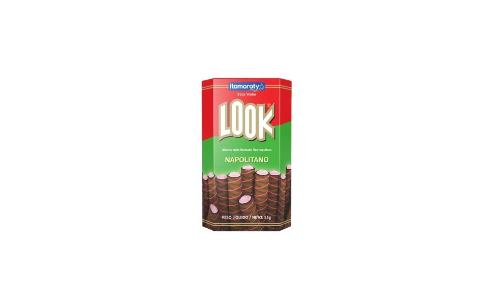 STICK LOOK WAFER NAPOLITANO  55 GRS