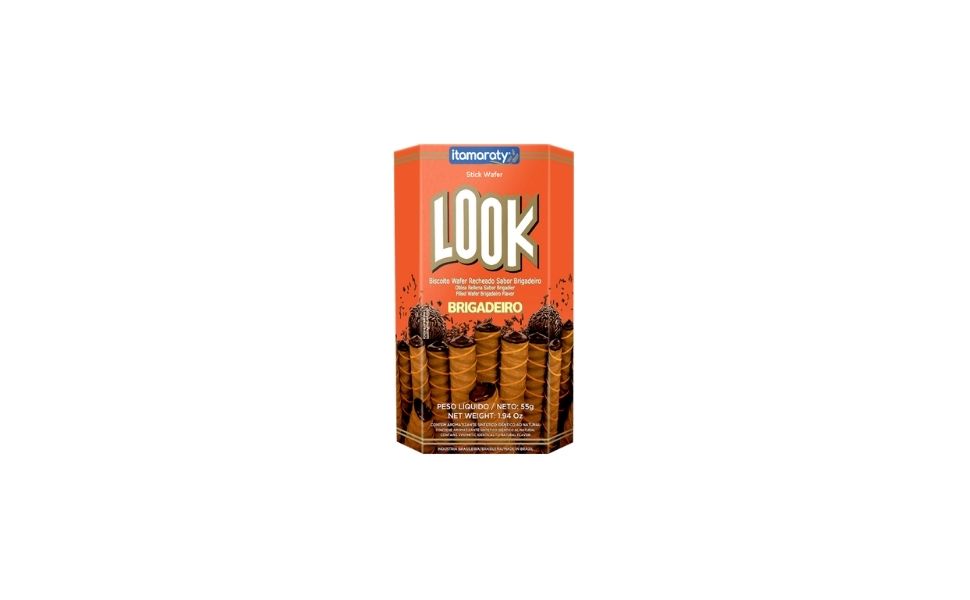 STICK LOOK WAFER BRIGADEIRO  55 GRS